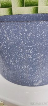 Hrnec smaltovaný 45 l, hrnec malovaný - 2