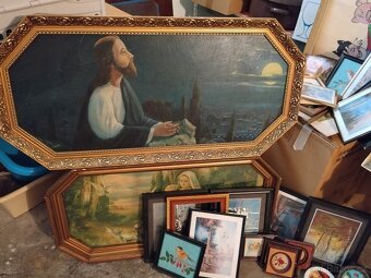 Nabízím rámy a rámečku s obrázky i bez min. 35ks - 2