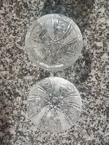 Cukřenka/dóza z broušeného křišťálu - 2