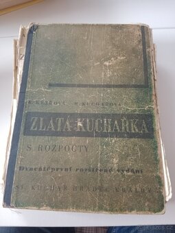 Zlatá kuchařka s rozpočty – 24. vydání 1948 (Anuše Kejřová) - 2