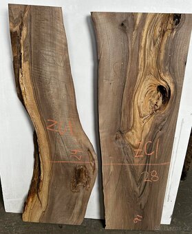 Sety atypických fošen - ořech na epoxidové stoly - 2