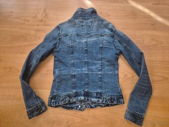 Riflová džínová bunda Timeout v.S cca 158/164 - 2