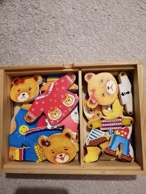 Dřevěné puzzle - 2