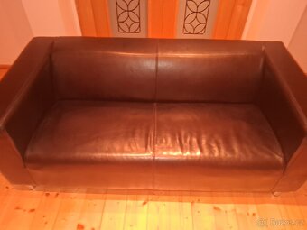 Prodám IKEA Klippan koženkovou pohovku. - 2