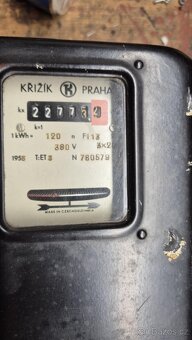 Elektroměr křižík - 2