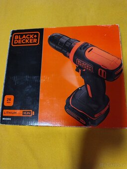 Akumulátorový vrtací šroubovák BDBDD12-QW - 2