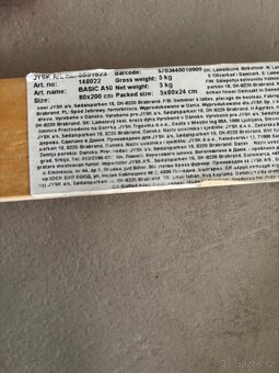 Laťkový rošt 80x200 - 2