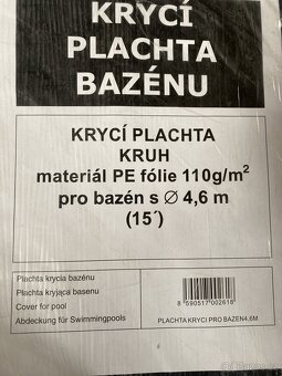 Krycí plachta bazénu - 2
