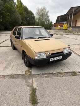 Škoda Favorit dobová SPZ - 2