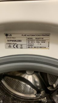 Pračka LG 8kg - 2