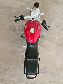 Model motorky BMW R1100R rot, Maisto Motorrad 1:18 - 2