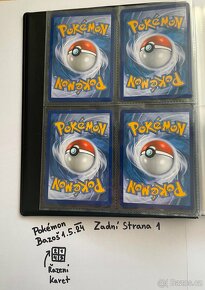 Kusové karty TCG Pokémon STARÉ 5-10LET - 2