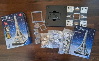 3D puzzle Eiffelova věž svítící - 2