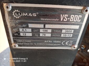 Pěch Lumag VS 80C - 2