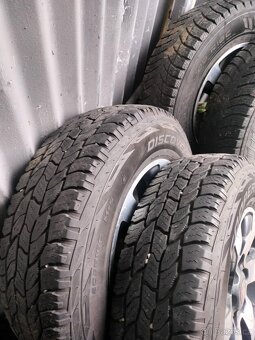 4ks alu disky orig. Fiat 6x139,7 + pneu - 2