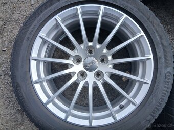 Prodám sadu Orig ALU kol Audi 225/50R17 zimní - 2
