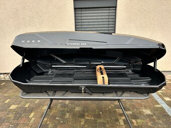 Střešní box Hakr Eternal 500l černý | nové zboží, záruka - 2