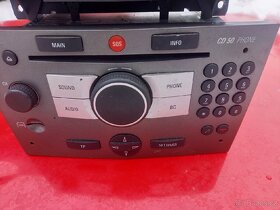 Autorádio Opel CD50 Phone. - 2