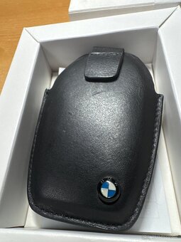 BMW- Kožené pouzdro na display klíč, originál BMW - 2