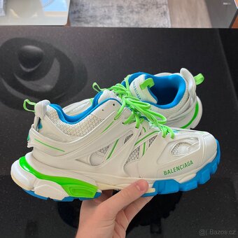 Balenciaga Track - White Blue Green - 2
