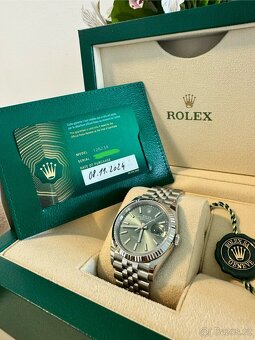 Rolex datejust 36 Mint green reference 126234 - 2