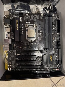 i5-7400 + GIGABYTE GA-B250M-D3H – plně funkční s.1151 DDR4 - 2
