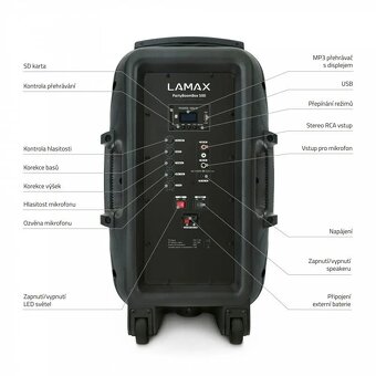 Lamax party boombox 500 - 2