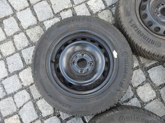 ZIMNÍ PNEU + DISKY 165/70R14 FIAT 14" PANDA - 2