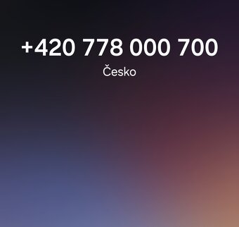 Sim karta 730 169 169 a 778 000 700 - 2