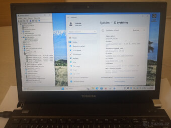 TOSHIBA PORTEGE R700-15J - (13.3", svižný, i5, 4GB, ok bat. - 2