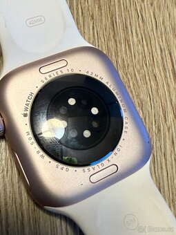 Apple Watch Series 10 42mm Růžově zlatá - 2