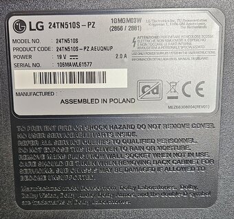 LG TELEVIZE 24TN510S-24"60cm - 2