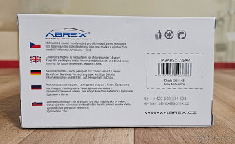 Abrex 1:43 Škoda 1203 Sanita Vojenská - 2