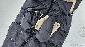 Kovové sáňky s madlem - kočárek - 2