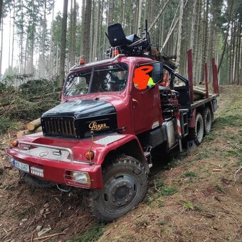 Praga V3S lesovůz, sklápěčka - 2