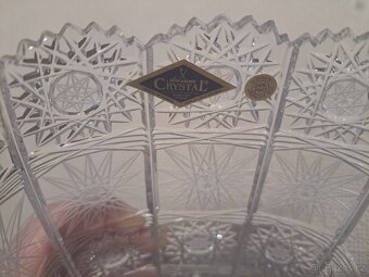 Aurum Crystal Broušená váza CLASSIC 230 mm - 2