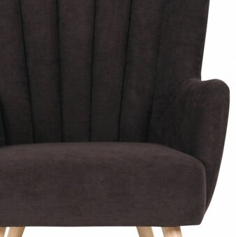 Nabízíme Křeslo ušák AK-311 hnědá látka - 2