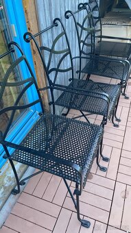 Kovové židle - 2