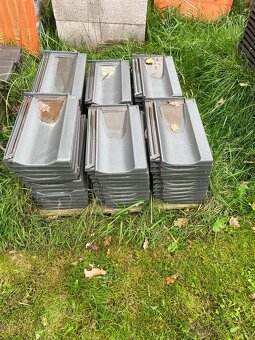 Střešní taška Creaton optima engoba antracit - 2