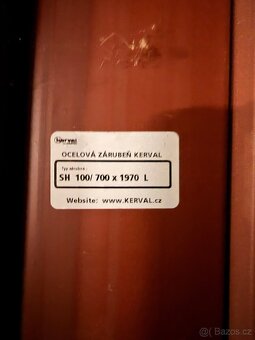 Kovové zárubně Mix L/P 100/700/1970 SH - 2