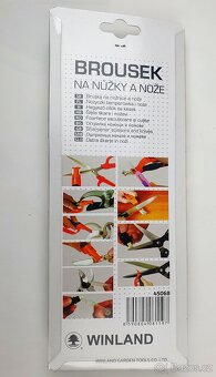 Brousek ruční WINLAND na nůžky a nože 6v1 - 2