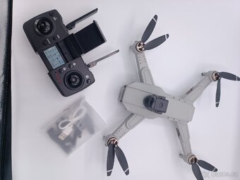 Dron L900 PRO GPS dvě kamery Šedy + Originální Obal - 2