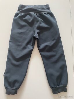 Prodám dětské funkční softshell kalhoty ruční výroba v ČR - 2