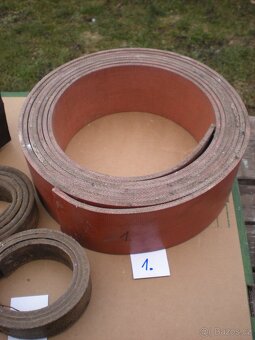 Řemen kožený plochý hnací 2,5m - 2