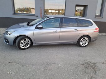 PEUGEOT 308 SW 1.5HDi combi r.2020 1350000km ČR, VELMI PĚKNÝ - 2