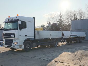 DAF 95.430, HYDRAULICKÁ RUKA HIAB,VYSOKÉ SKLOPNÉ BOČNICE+ VL - 2