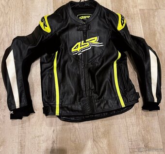 Motocyklová bunda 4SR TT Replica kožená vel.50 - 2