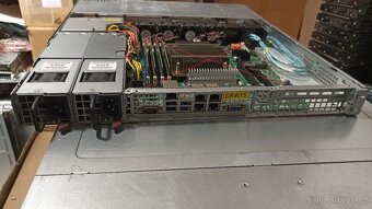 1U Supermicro 813MTQ-R400CB, 4x3,5", 2 zdroje, 503mm hloubk - 2