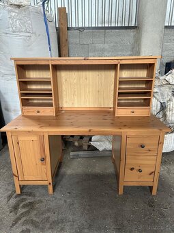 Stůl s přídavným dílem HEMNES - 2