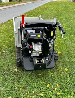 velký dumper, pásový dumper, stavební kolečko, - 2